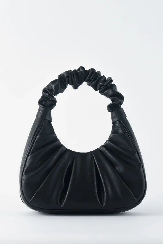 TEN TONES Alani Cloud Bag Black