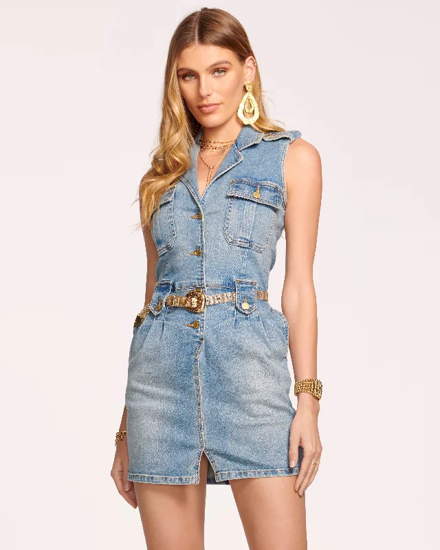 Hedi Denim Mini Dress