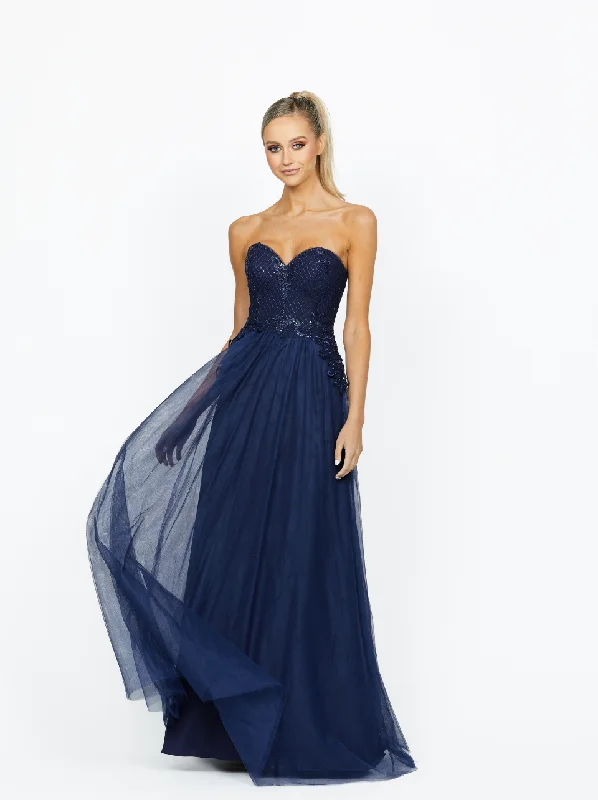 ANTEROA SWEETHEART STRAPLESS BALLGOWN