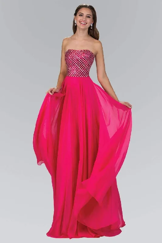 Elizabeth K - GL1146 Jewel Accented Sweetheart Gown